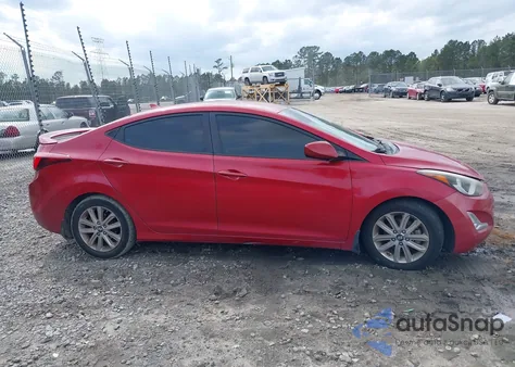 2015 Hyundai Elantra Se z USA, uszkodzony, nr VIN KMHDH4AE2FU377597